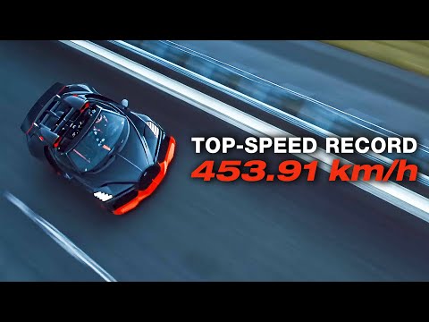 Thumbnail for Bugatti W16 Mistral - TOP SPEED Record by rall, orange, Car, Vehicle