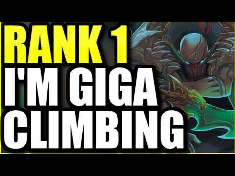 THE RANK 1 PYKE ISN'T JUST CLIMBING.... HE'S GIGA CLIMBING!! (AND THIS IS WHY) - League of Legends
