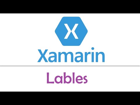 Xamarin Forms Labels EP02