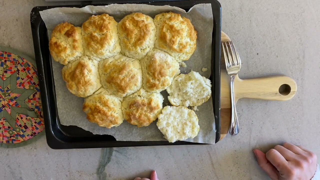 3 Ingredient Craveable Homemade Biscuits that You Can Make in 10 Minutes. Flaky and Insanely Good.