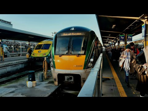 Ride on Irish Rail ICR Class 22000 DMU 22248 (Adamstown - Heuston Station)
