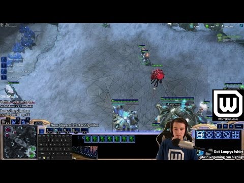 Winter Starcraft 2 Games #1 (Protoss vs Zerg Aggressive)