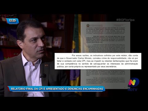 Relatório final da CPI dos Respiradores é apresentado e denúncias encaminhadas