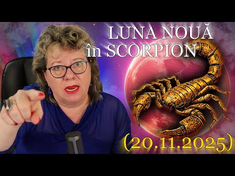 NEW MOON in SCORPIO (11/20/2025)