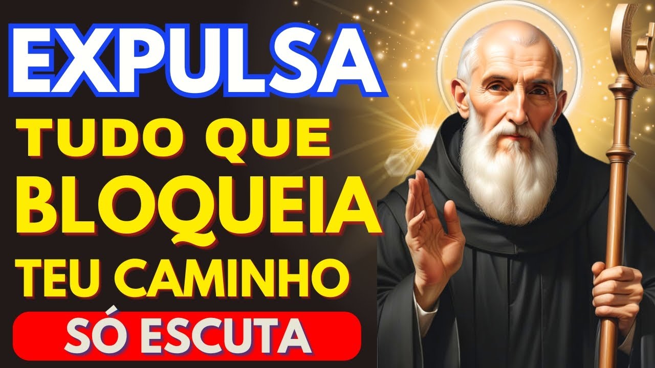 ORAÇÃO DE SÃO BENTO: AFASTA TODO TIPO DE MAL, ATRAI PROSPERIDADE, ABUNDÂNCIA, BÊNÇÃOS E CURA.