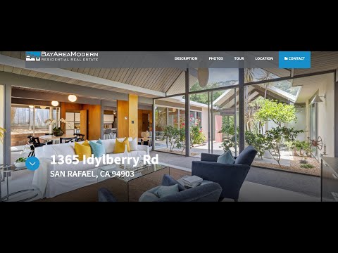 Original Designer Eichler Home-  in San Rafael / Lucas Valley $1,850,000