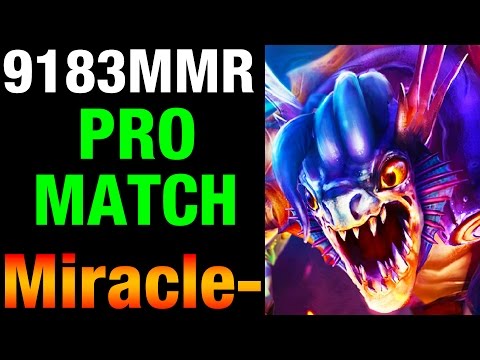 Miracle- Slark - PRO MATCH! GH, Kuroky, minD_controL and MATUMBAMAN - Dota 2