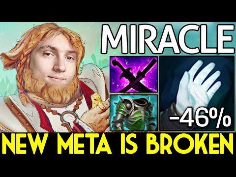 NEW META IS BROKEN! CARRY Omniknight by Miracle- Dota 2 7.07c