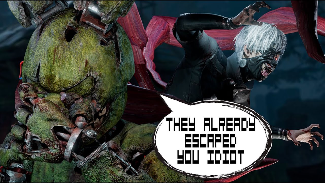 Springtrap and Kaneki in 2v8 | SFM DBD x FNAF animation