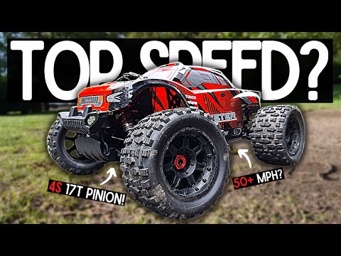 Can The Sketer 4s 1/10 BASHING BEAST reach CLAIMED TOP SPEED?