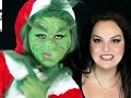 Grinch make up - YouTube