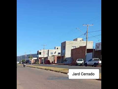 Rua principal do Jardim do Cerrado. Goianésia Goiás. região Oeste