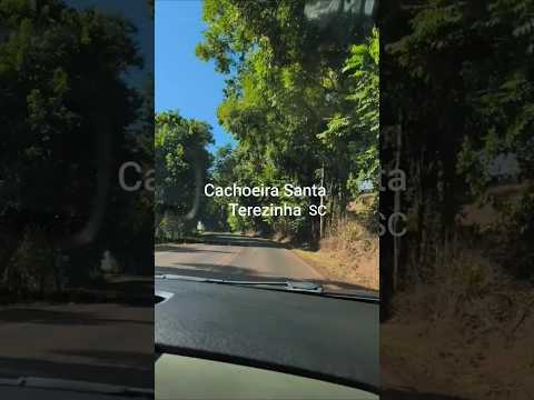 Fomos de trilha Cachoeira Santa Terezinha SC . vale muito a pena conhecer ❤️
