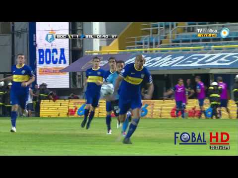 Gol de Rigoni | Boca Juniors 1 - Belgrano 1 | Torneo Final 2014 - Fecha 2 |HD|