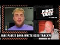 Jake Paul tells Stephen A. he's dropping a Dana White diss track ? | First Take