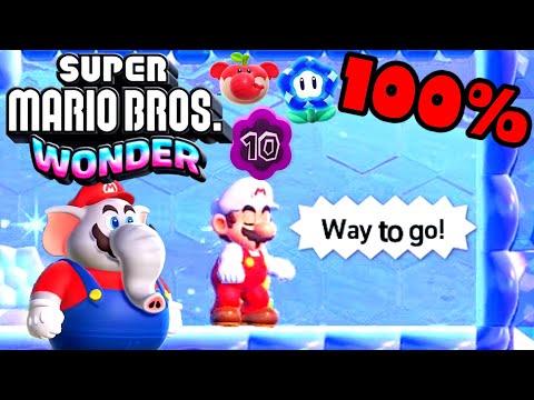 Super Mario Bros. Wonder 100% Walkthrough - All Wonder Seeds, Purple Coins, Secret Exits #6