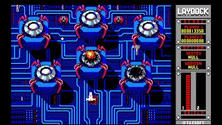 Sharp MZ-2500 Game: Laydock (1986) Longplay with cheats