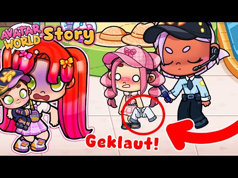 MEINE TOCHTER KLAUT IM FLUGHAFEN! 😱 CHAOS URLAUB in AVATAR WORLD - Story Deutsch