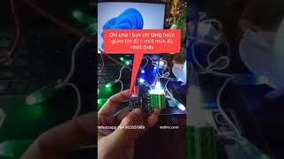 TĂNG TỐC ĐỘ HIỆU ỨNG TRÊN MẠCH Ledfullmini.(INSTRUCTIONS FOR INCREASE EFFECTS ON A Ledfullmini .)