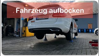 Wie bringe ich meine Fahrzeuge zum fliegen ? Fahrzeug richtig aufbocken !!!