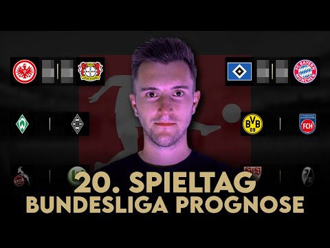 Bundesliga Prognose | 20. Spieltag Tipps & Vorschau | 2025/26
