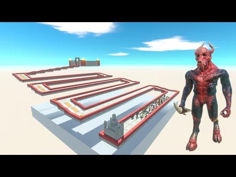 Escape From Kozarog The Demon - Last Survivor - Animal Revolt Battle Simulator