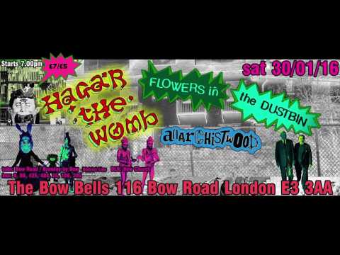 anarchistwood + flowers in the dustbin + hagar the womb = imbolc 2016
