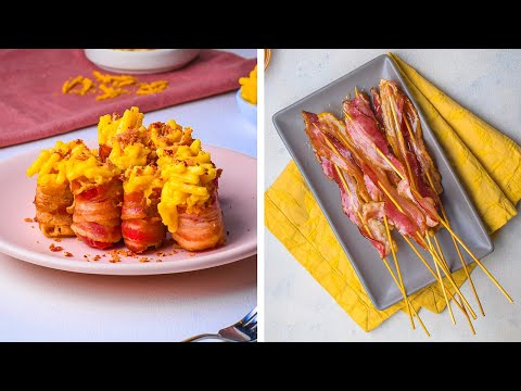 Sizzling bacon hacks!🥓🌮