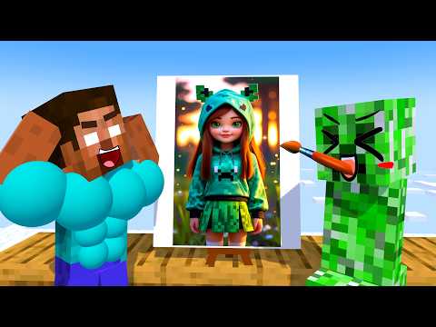 DRAWING RUN 4 CHALLENGE - Minecraft Animation