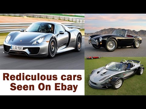 12 Rare Rediculous cars Seen On Ebay | No price is too high, no car is too outlandish.