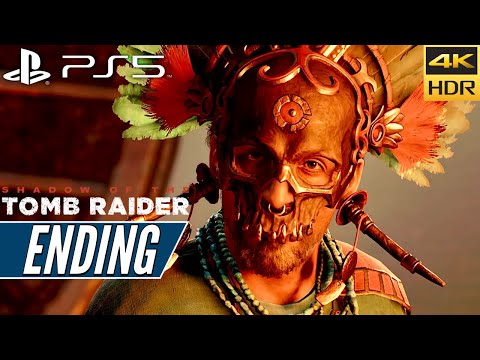 SHADOW OF THE TOMB RAIDER (PS5) Walkthrough Gameplay 4K HDR [PART 10] ENDING - No Commentary