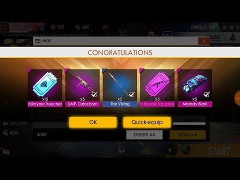 How to redeem free fire codes - Garena free fire