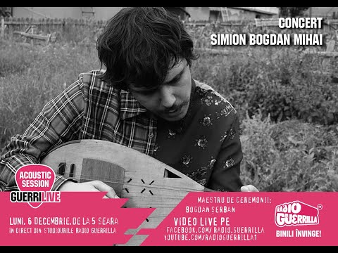 Guerrilive Acustic Session cu Simion Bogdan-Mihai