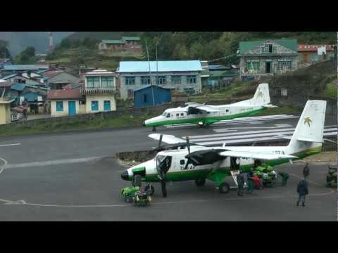 Lukla airport • Air show