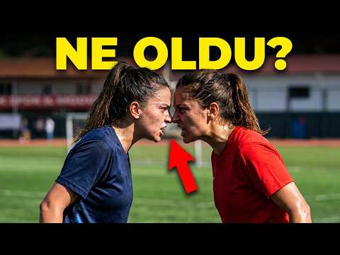 Kadınlar Ligi Maçında Gergin Anlar: Futbolcular Birbirine Girdi