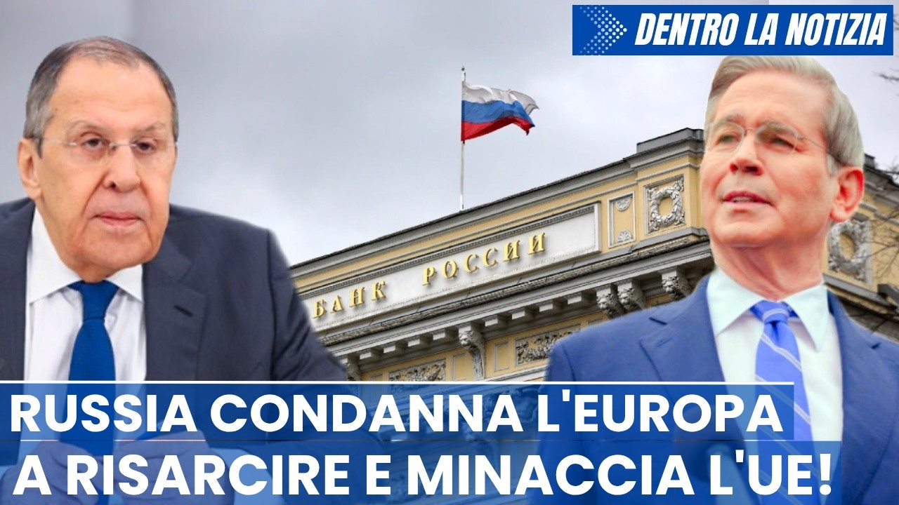 Russia: "Tribunale Arbitrale ha condannato l'Europa a 200 miliardi di risarcimento"! E minaccia l'UE