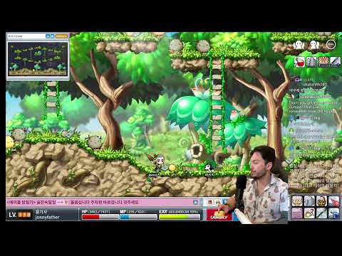 MapleStory Relaxing Dragon Knight Grind. 편안한 용기사육성방송.
