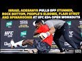 UFC 234: Israel Adesanya Emulates 'Stone Cold' Steve Austin, The Rock at Open Workouts