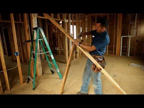 BUILDING SKILLS: Framing tip -- How to straighten a wall