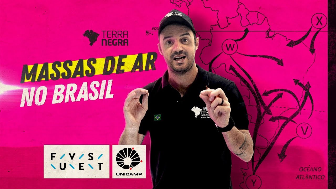 MASSAS DE AR NO BRASIL  - FUVEST / UNICAMP [#18] | Terra Negra