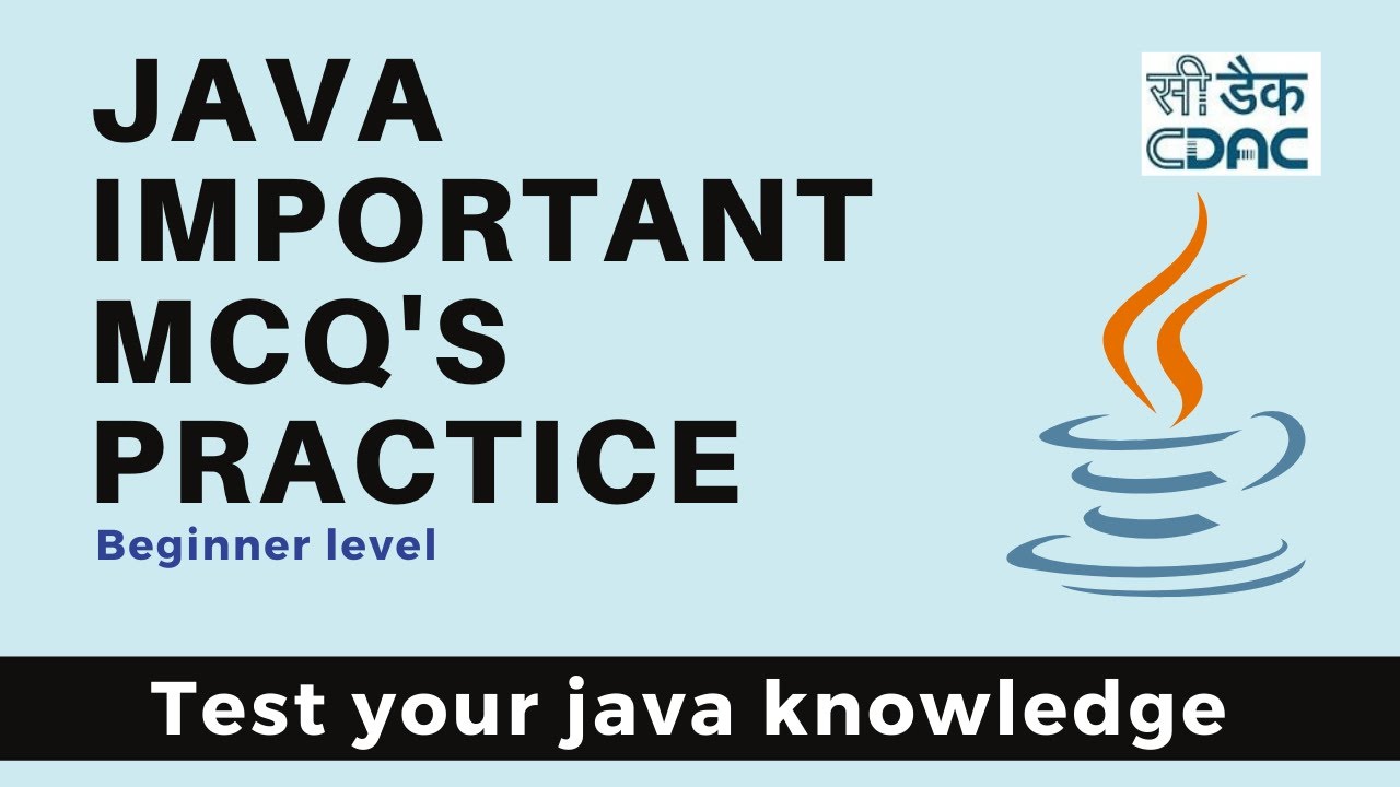 Test your JAVA knowledge | Important JAVA MCQs | Revision | JAVA | CDAC