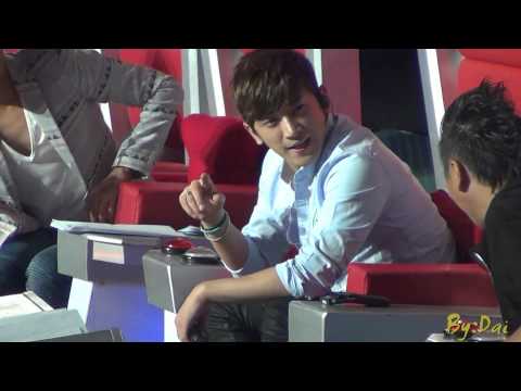 120821 Judge Lee MinWoo at Asian Wave Recording