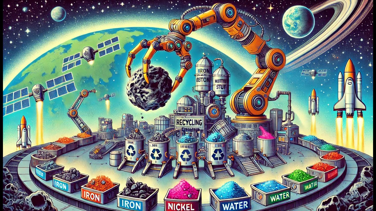 The Cosmic Recycler How Asteroid Mining Cleans Up the Solar System