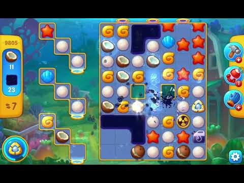 Fishdom Easy Level 9805 (No Boosters) @choraelmin