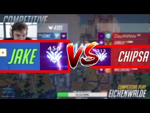CHIPSA DOOMFIST VS JAKE COUNTER-PICK MCCREE! [ OVERWATCH SEASON 20 TOP 500 ]