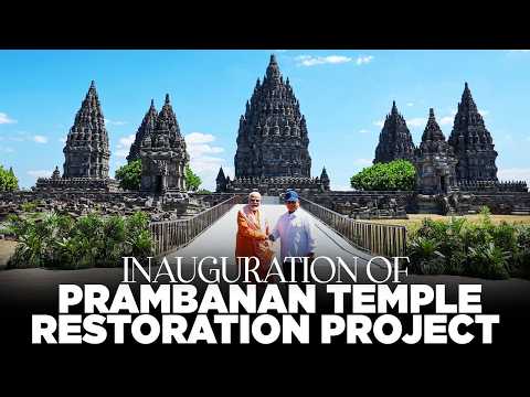 PM Modi, President Subianto inaugurate the Prambanan Temple Restoration Project in Yogyakarta
