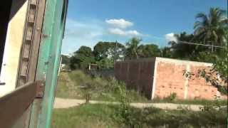 preview picture of video 'Piabeta Supervia train ride part 2, Rio state, Brazil'