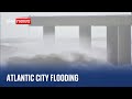 US: Coastal flooding swamps Atlantic City