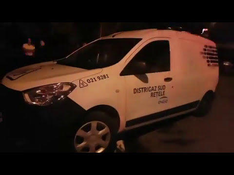 Incendiu intr-un bloc din Braila