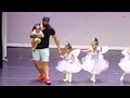 Devoted Dad Dances With 2-Year-Old Daughter to Ease Her Stage Fright